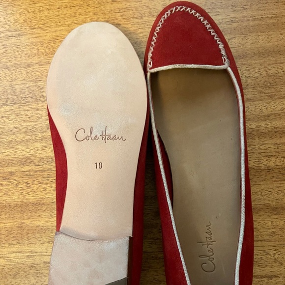 Cole Haan Shoes - Cole Hann Red and White loafer.Classic style. 10